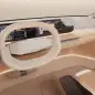 Kia EV4 Concept interior from driver