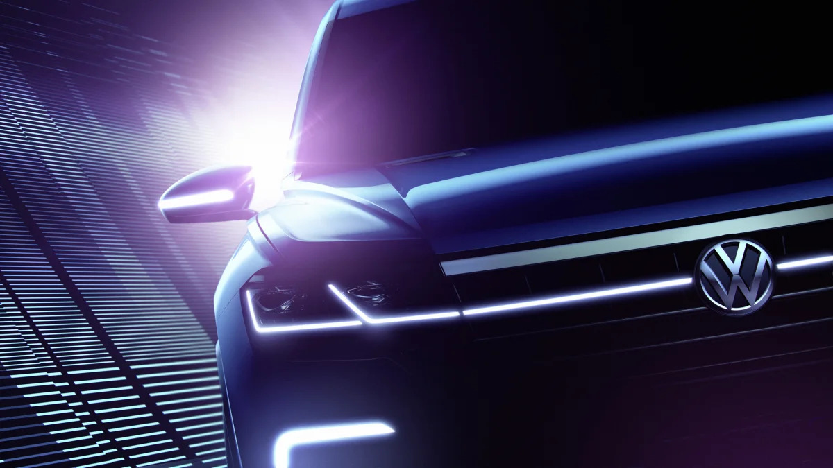 Volkswagen Beijing Concept SUV Teaser front