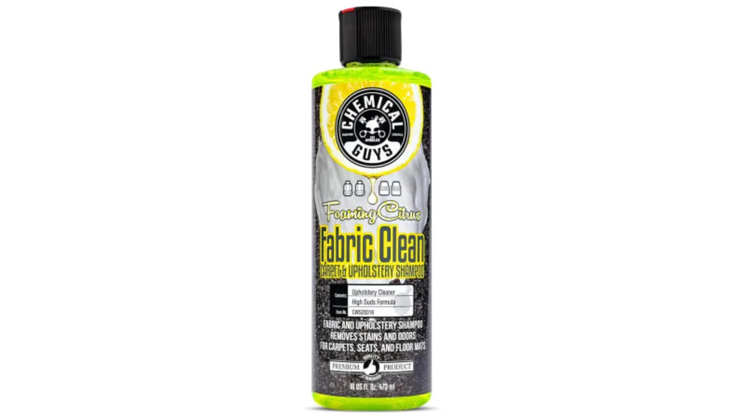 Chemical Guys Foaming Citrus Fabric Clean Carpet & Upholstery Cleaner