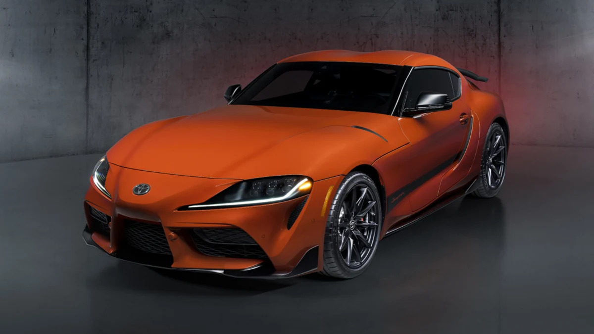 2024 Toyota Supra 45th Anniversary Edition adds wing, stripes