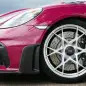 2024 Porsche 718 Spyder RS in Ruby Star Neo wheel