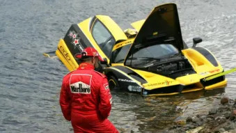 Ferrari Enzo crashes into Atlantic Ocean at 2011 Targa Newfoundland