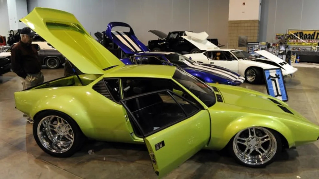 A 1972 DeTomaso Pantera on display at the 15th annual Rocky Mountain Rod and Custom Car Show at the Colorado Convention Center F