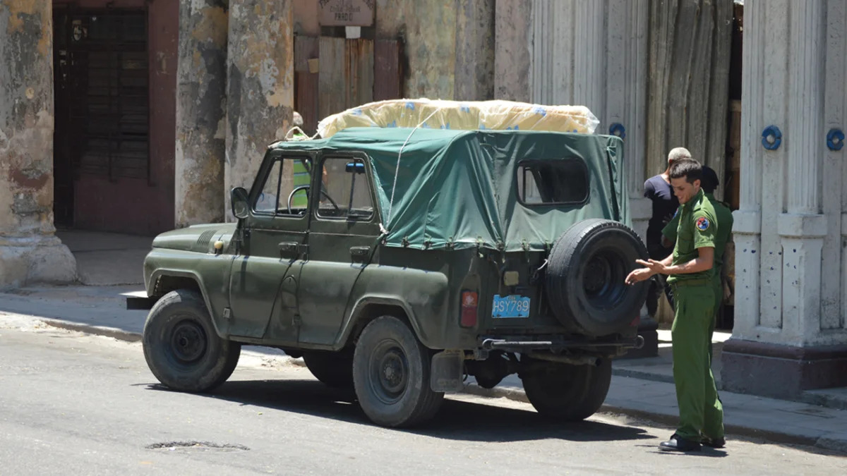 military truck havana cuba