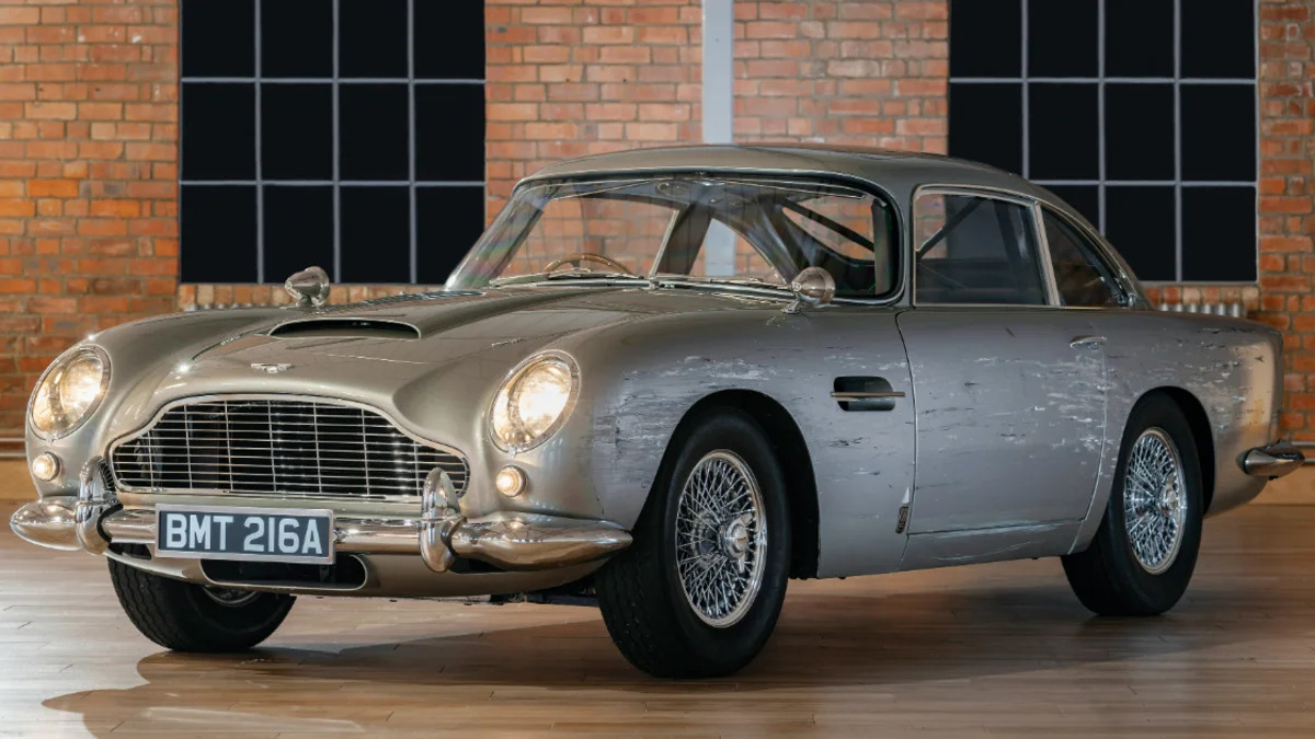 Aston Martin DB5 Stunt Car from No Time to Die Christies