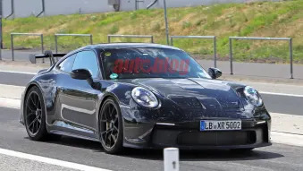 992 Porsche 911 GT3 refresh spy shots
