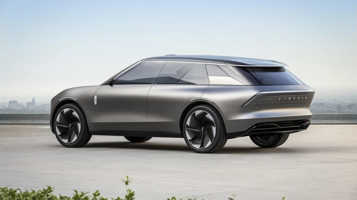 Lincoln Concept vehicle. Not available for purchase.