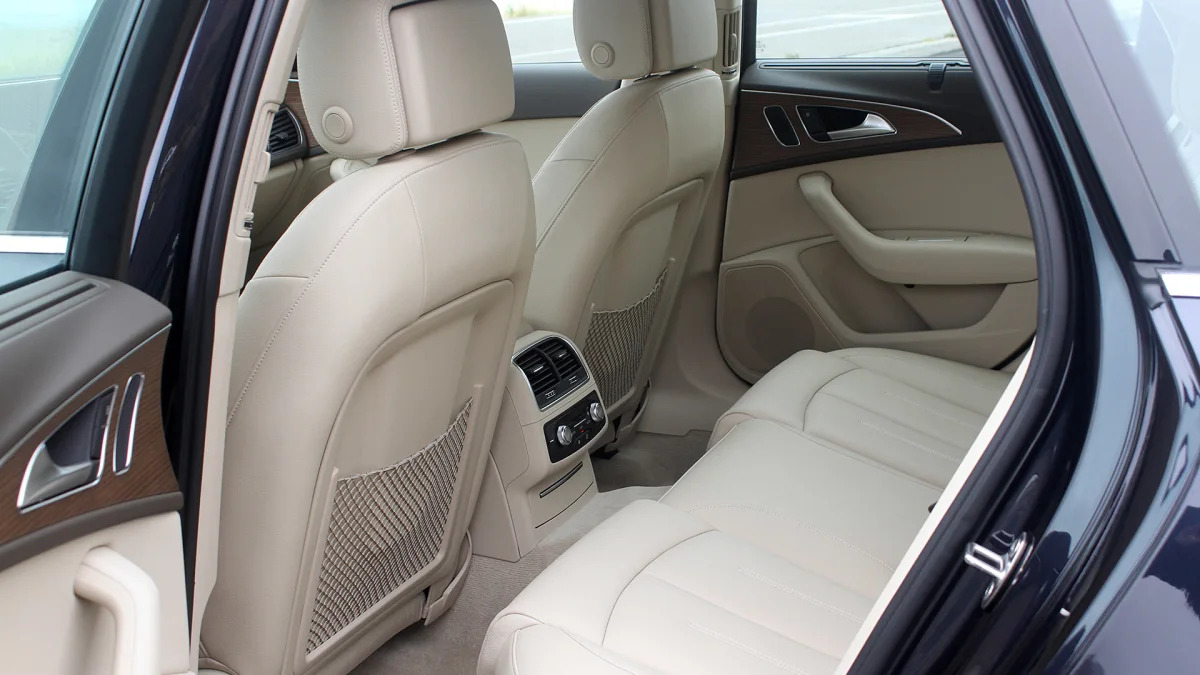 2016 Audi A6 rear seats