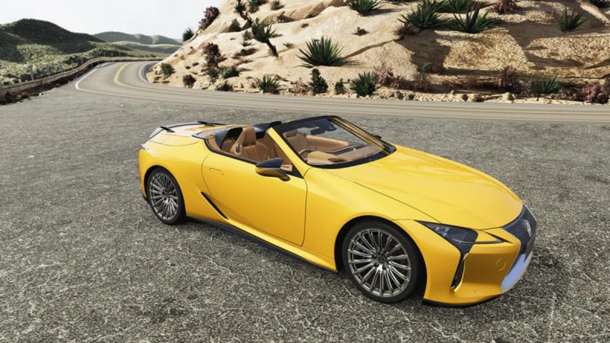 Lexus LC Coupe and Convertible add a bevy of official TRD parts