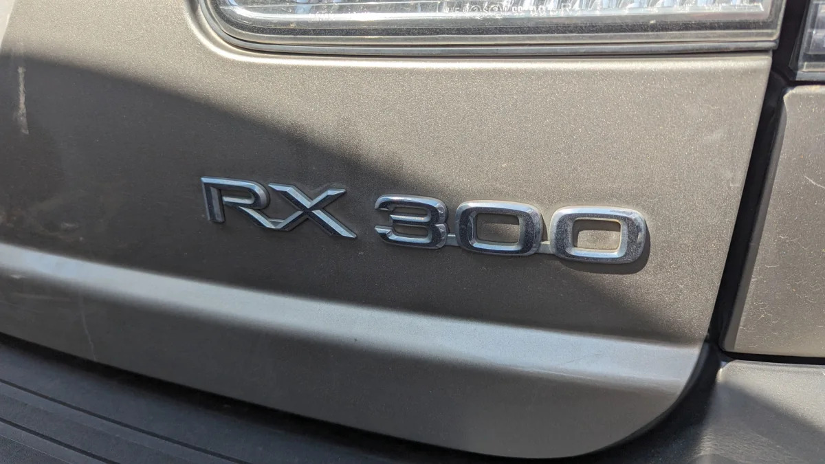 12 - 2001 Lexus RX300 in Colorado junkyard - photo by Murilee Martin