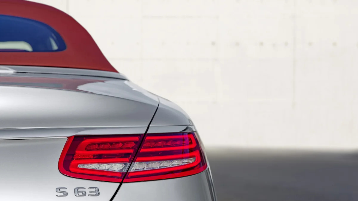 Mercedes-AMG S63 4Matic Cabriolet Edition 130 rear detail