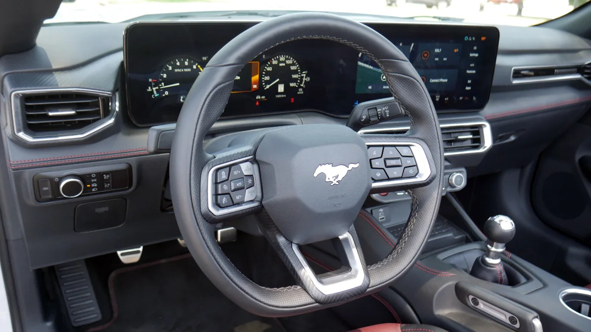 2024 Ford Mustang steering wheel