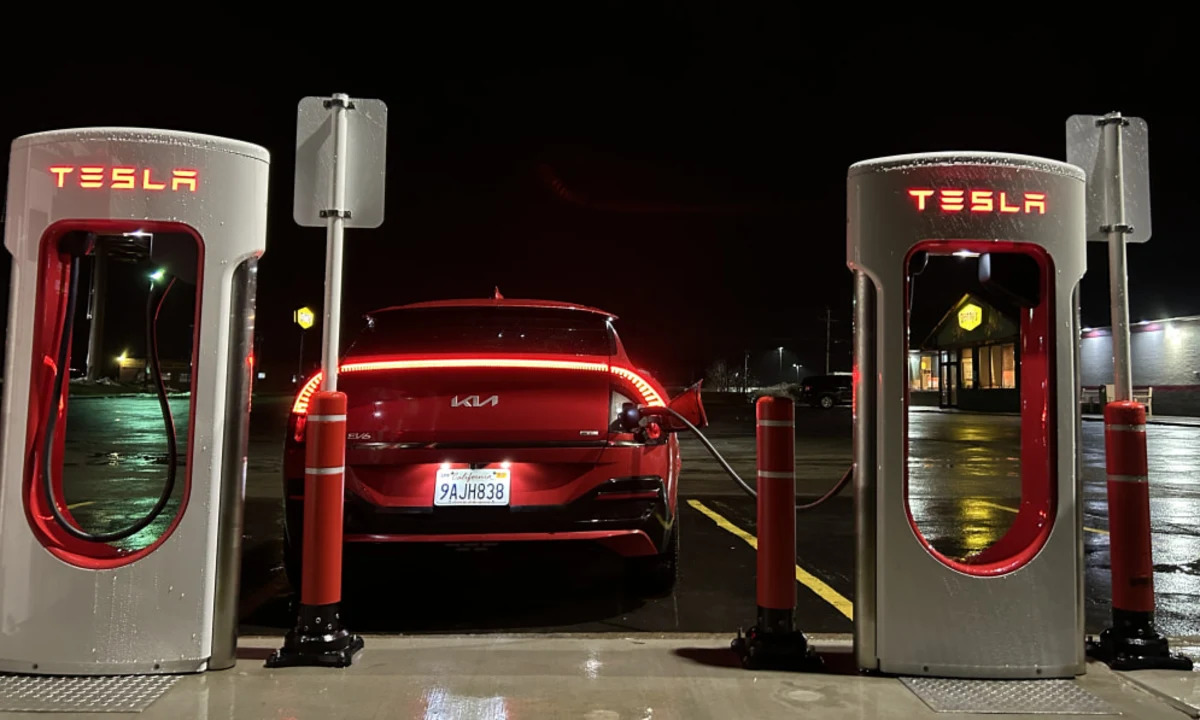 We Plugged a Ford, a Hyundai, and a VW into Tesla's Magic Dock