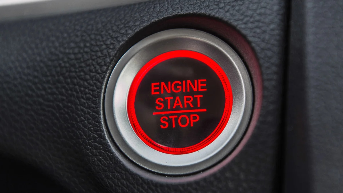 2016 Honda Civic start button