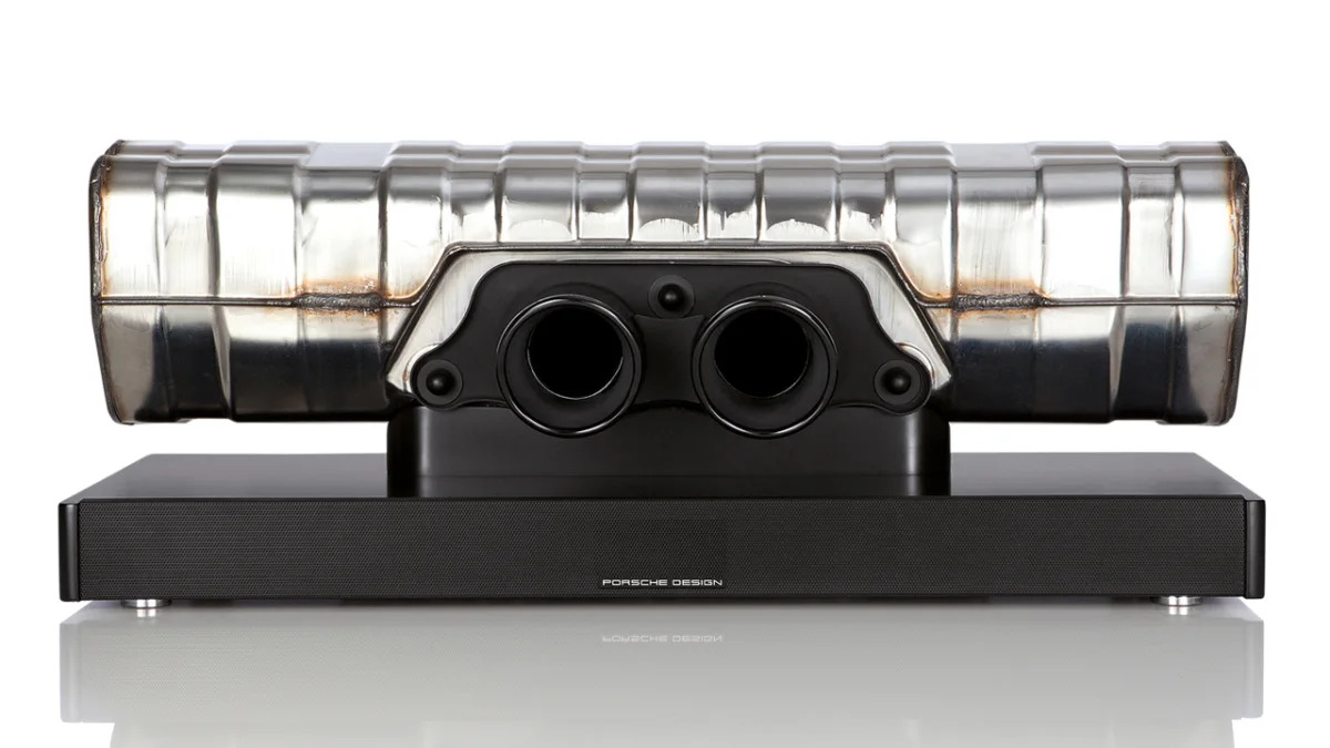 Porsche Design 911 GT3 Exhaust sound bar: $3,500.00