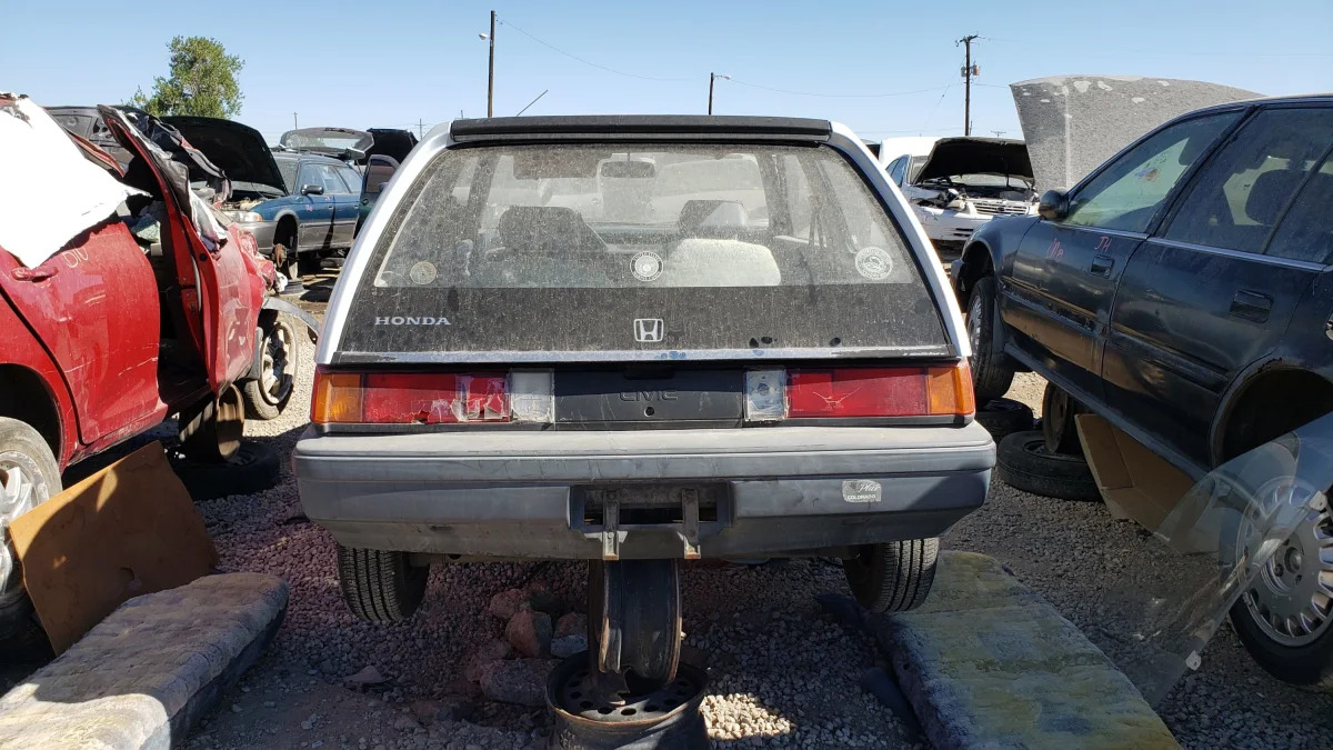 41 - 1984 Honda Civic 1300 Hatcback in Colorado junkyard - Photo by Murilee Martin