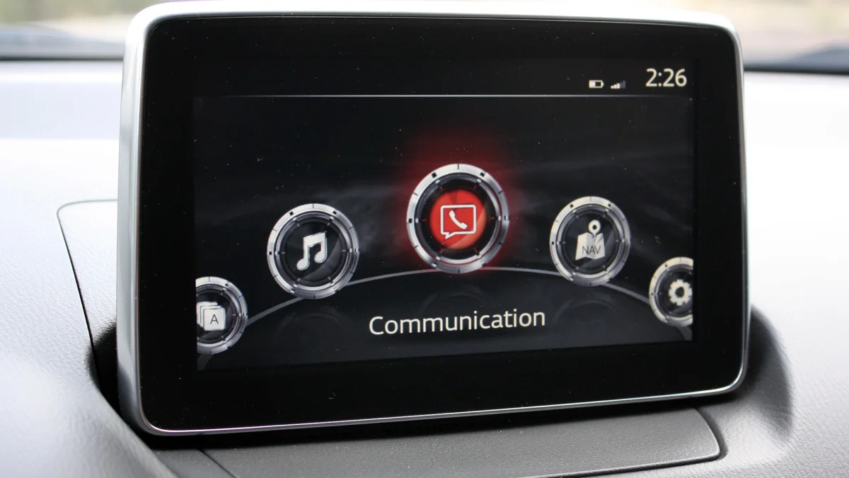 2016 Mazda CX-3 infotainment system