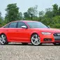 2016 audi s6 red front side view