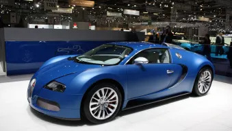 Geneva 2009: Bugatti Veyron Blue Centenaire
