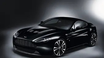 Aston Martin Carbon Black DBS and V12 Vantage