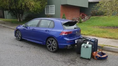 VW GTI and Golf R Luggage Test: How much fits in the trunk?