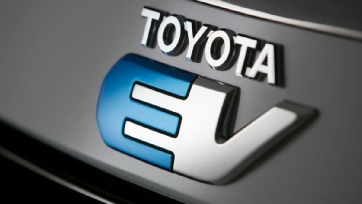 Toyota teases the RAV4 EV ahead of the 2010 LA Auto Show