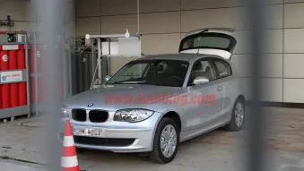 BMW 1 Series Hydrogen Hybrid: Spy Shots
