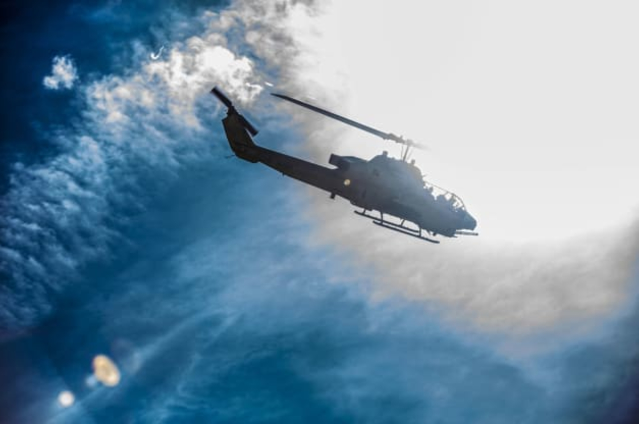 firefighters new york nassau county AH-1W Super Cobra exercise Marines Camp Lejeune