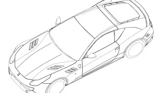 Ferrari FF Coupe Patent Drawings