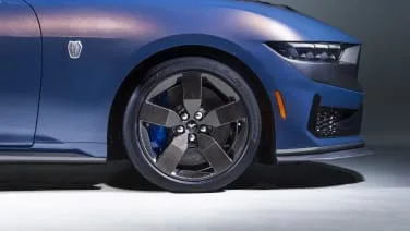 Ford Mustang Dark Horse carbon wheels add $13,990 to the coupe's price