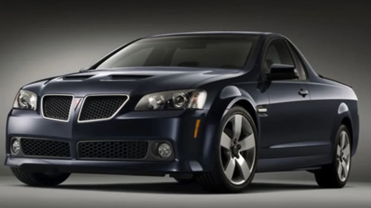 Goodbye-amino? Pontiac could kill G8 ST; become one-car brand