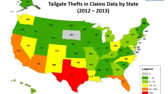 National Insurance Crime Bureau Tailgate Theft Study