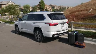 Toyota Sequoia Luggage Test: How much fits behind the third row?