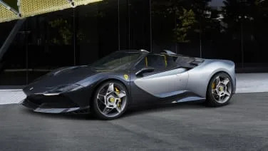 Ferrari SP-8 debuts as one-off, roofless supercar derived from the F8 Spider