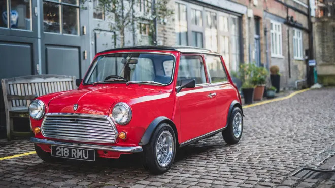 Classic electric Mini revealed by UK tech company, costs $100,000