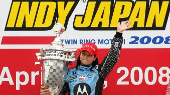 Danica Patrick wins Indy Japan 300