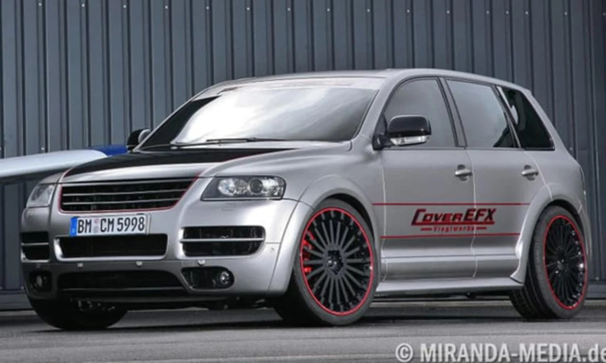 VW Touareg W12 given the 500 horsepower treatment by CoverEFX - Autoblog