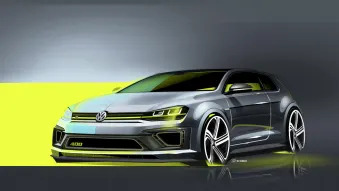 Volkswagen Golf R 400 concept sketches