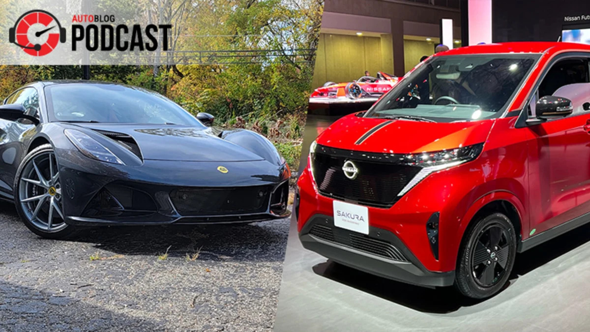 Driving the Lotus Emira and Nissan Sakura | Autoblog Podcast #805