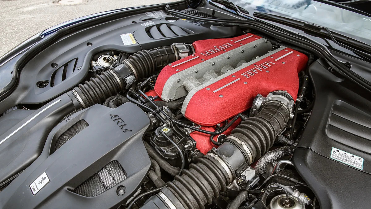 2017 Ferrari GTC4Lusso engine