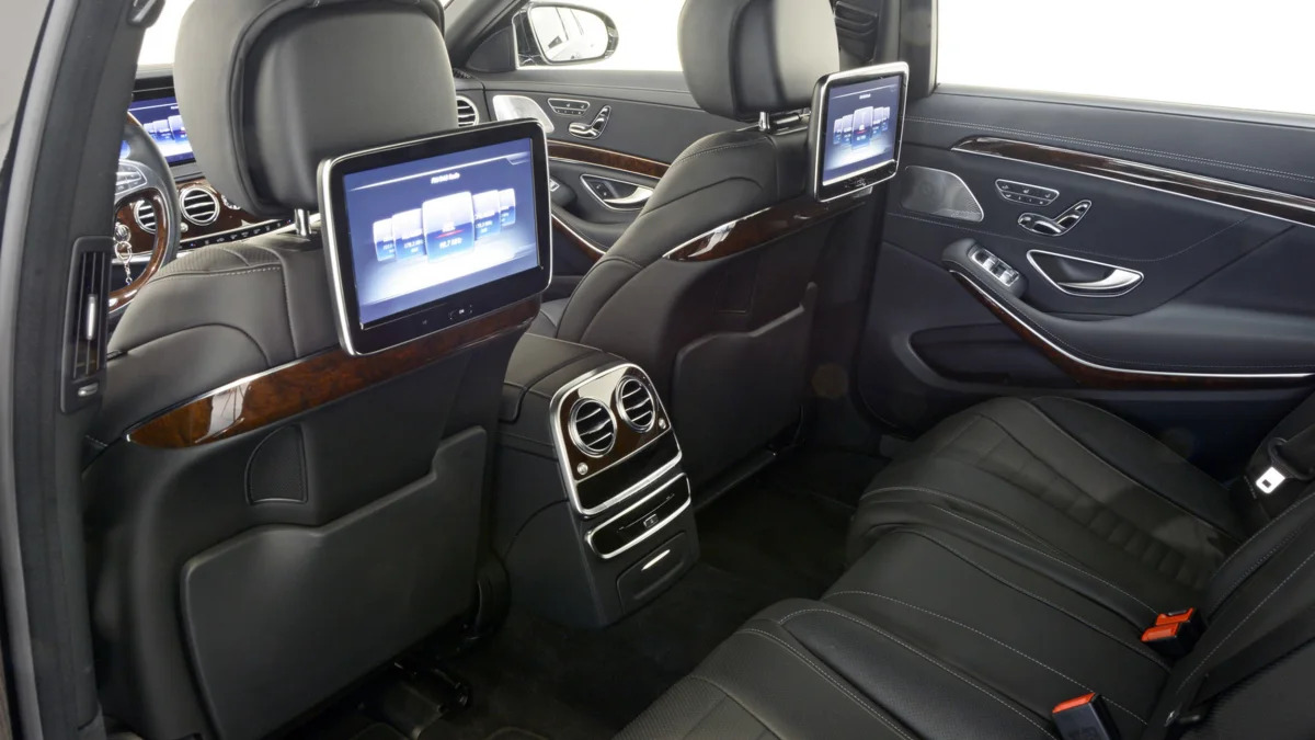 Brabus PowerXtra B50 Hybrid interior rear seats