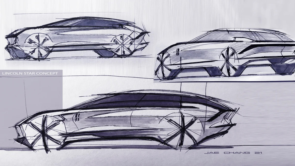 Lincoln Star Concept exterior design illustration 01