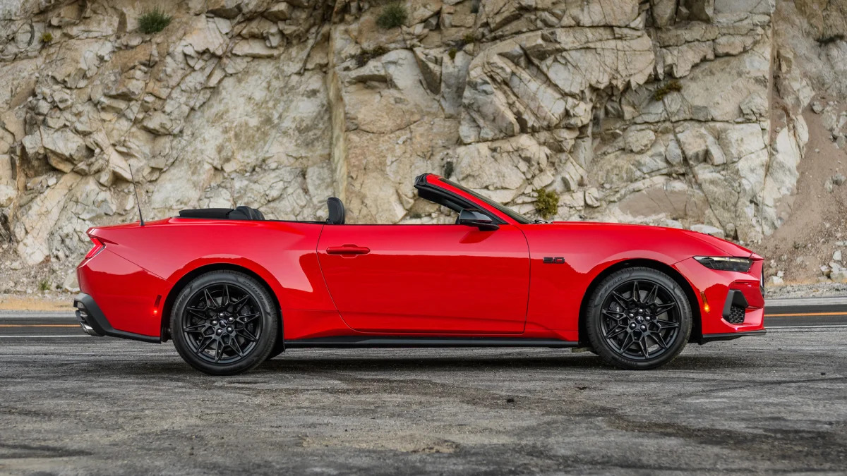 2024 Ford Mustang GT Convertible profile