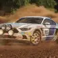 ford mustang wrc rally render