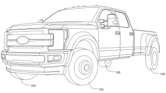 Ford four-wheel steering patent application