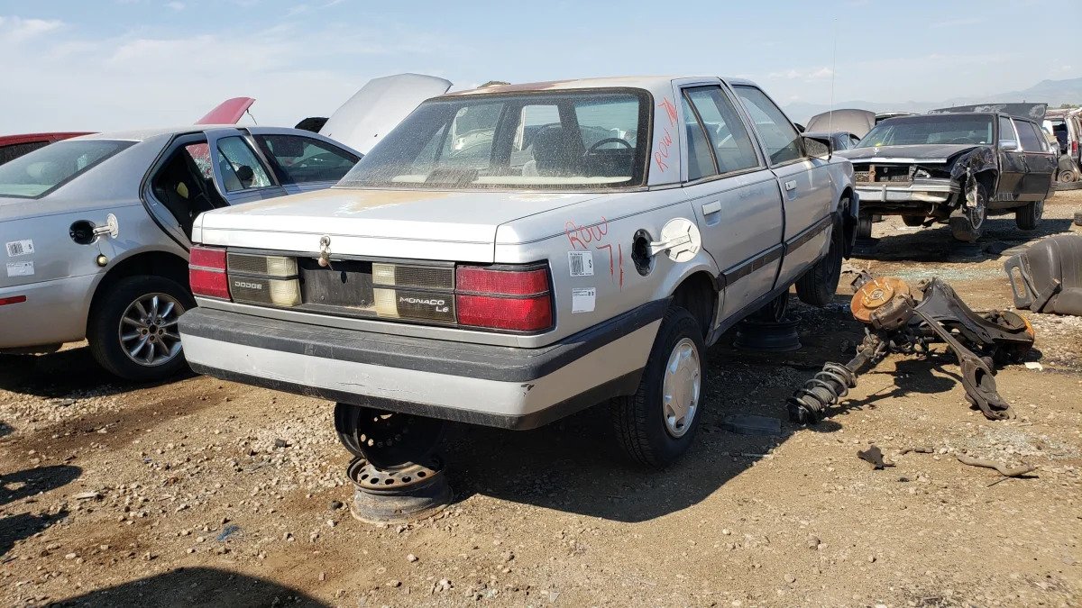 58 - 1991 Dodge Monaco in Colorado junkyard - Photo by Murilee Martin