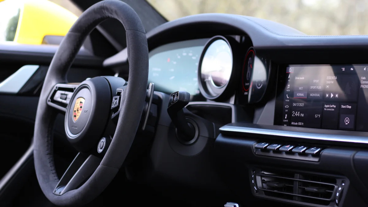 2021 Porsche 911 Turbo interior