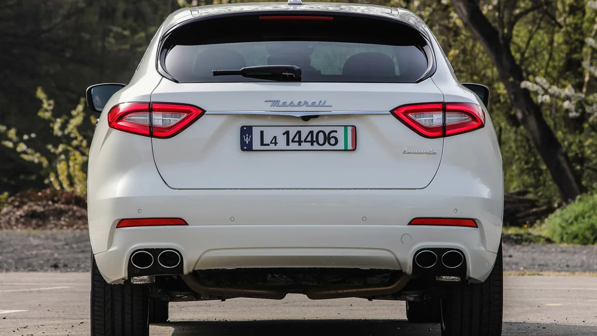 2017 Maserati Levante rear view