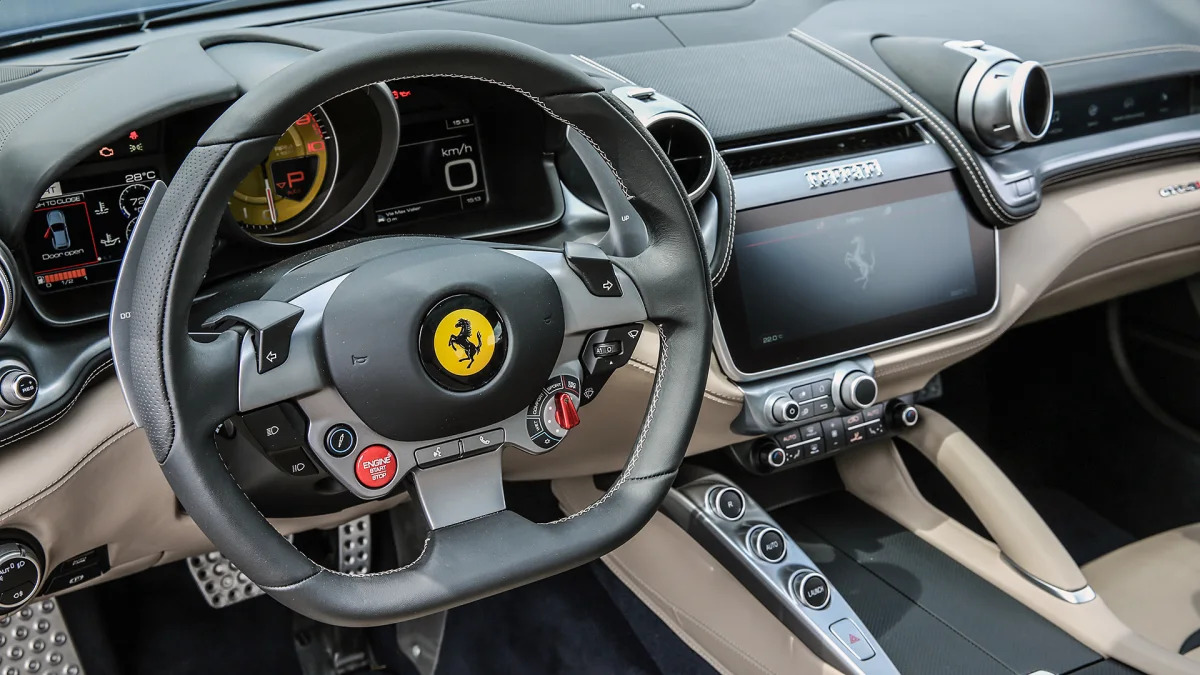 2017 Ferrari GTC4Lusso interior