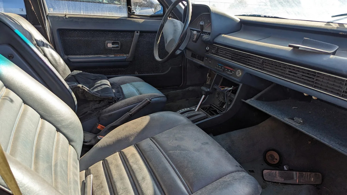 23 - 1980 Audi 5000 in Colorado junkyard - photo by Murilee Martin